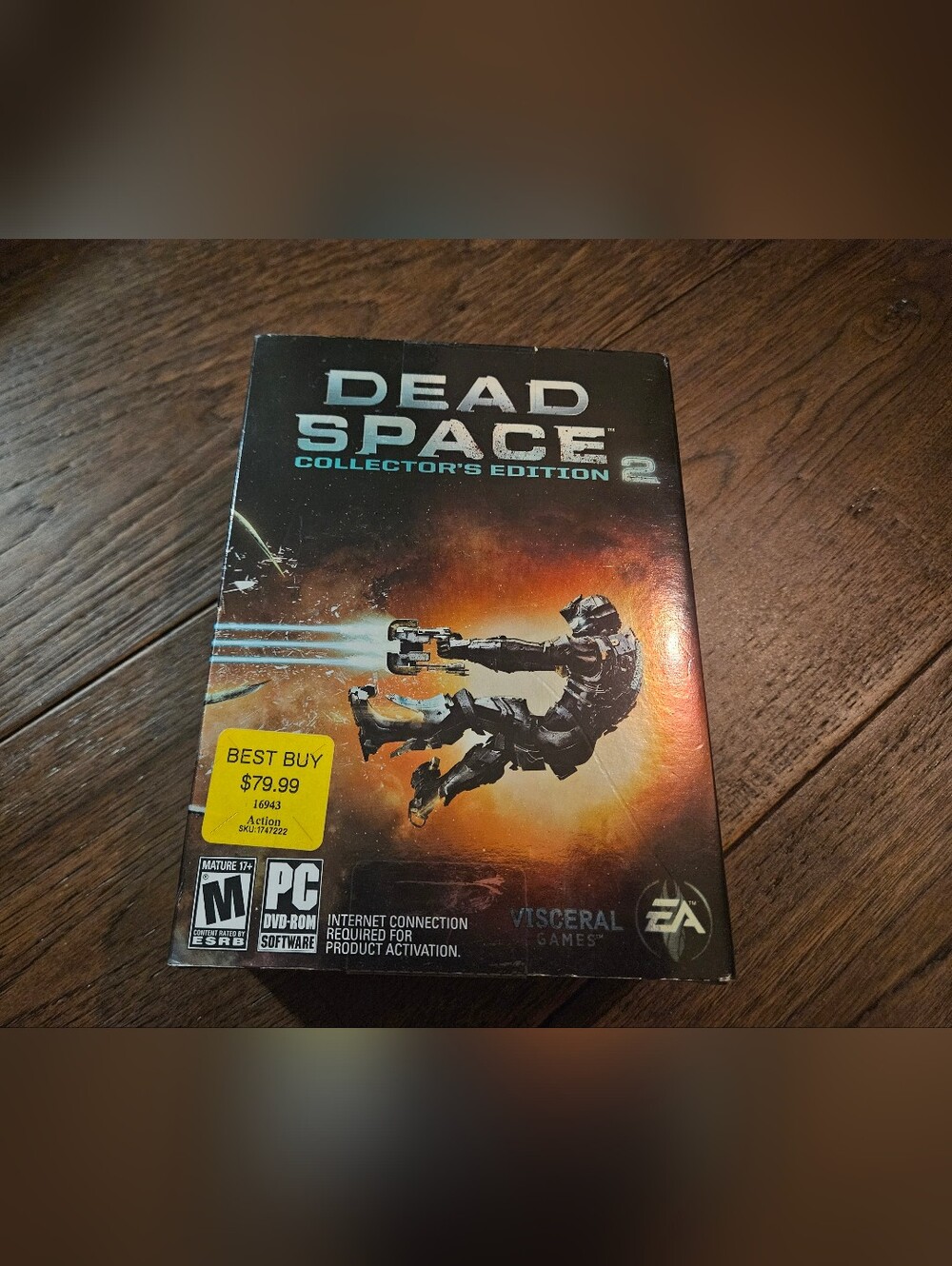 Dead Space 2 Pc Collector Edition New Sealed Open Box With Plasma Piece As Well.